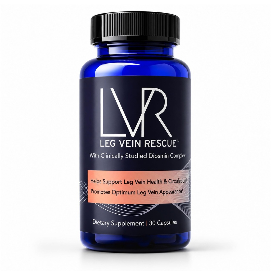 Klinisch Studierte Diosmin Varicose Vein und Leg Zirkulation Unterstützung 30 Tage Versorgung - Spider Veins & Leg Edema Relief Citrus Bioflavonoids Natural Health Supplement (30 Kapseln)