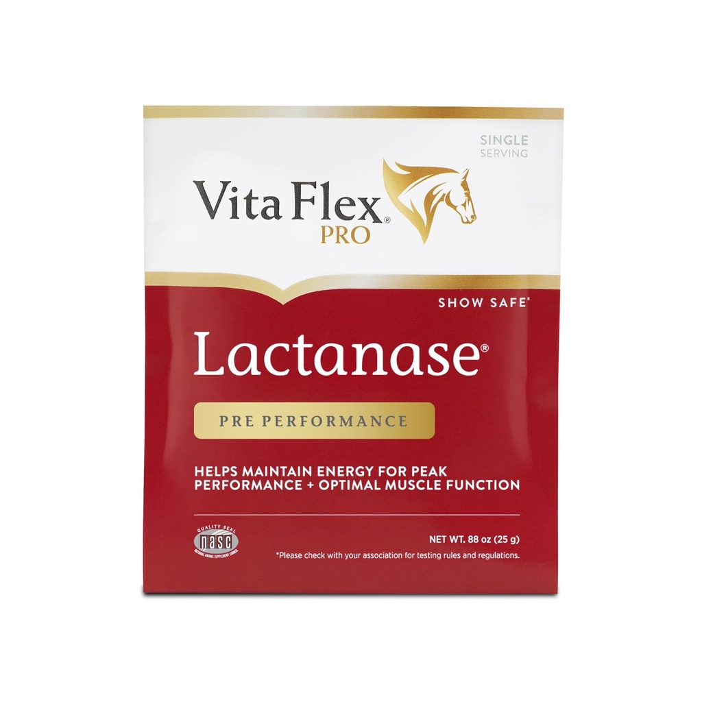Vita Flex Pro Lactanase Pre Performance, zeigen sichere* Muskel- und Stoffwechselunterstützung