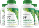 Youngevity Ultimate EFA - Organic Source of Essential Fatty Acids | Omega 3, 6, & 9 | Hergestellt aus Borage, Flax & Fish Oil | 180 Count (Pack von 4)