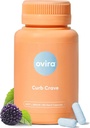 Ovira Curb Cravings Supplements - Enthält CHRONOBLOCK, Energy Support Capsules, Nahrungsergänzungsmittel für Männer und Frauen, Chromium-100mg