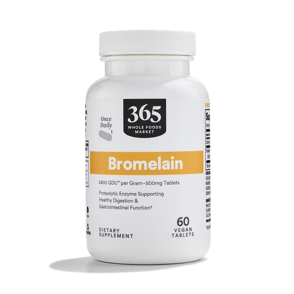 Ganzer Lebensmittelmarkt, Bromelain, 60 CT
