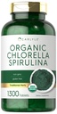 Carlyle Organic Chlorella Spirulina Tabletten | 1300 Count | 50/50 Blend | Nicht-GVO und glutenfreie Ergänzung