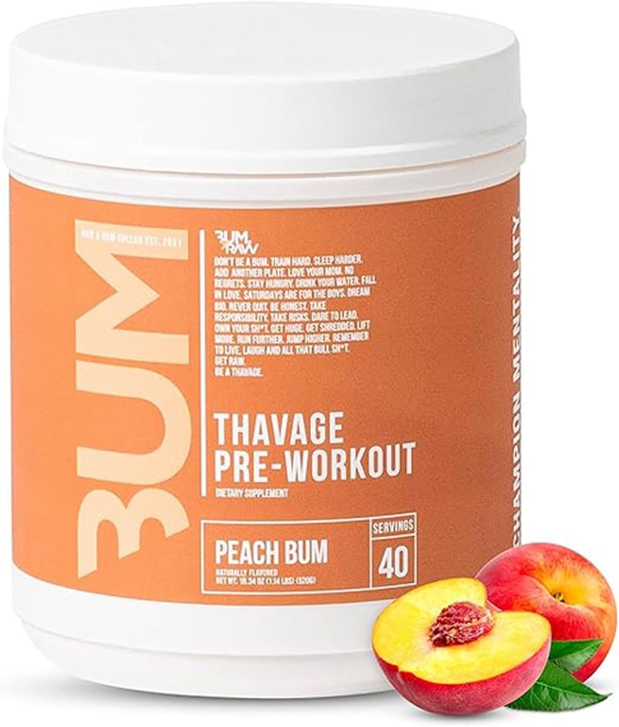 Formule de pré-entraînement Cbum Thavage