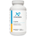 XYMOGEN L-Lysine 1000mg Kapseln - Aminosäure-Ergänzung zur Unterstützung Synthese von Kollagen, bietet Balance zu einer hohen Aufnahme von Arginin (90 Kapseln)