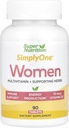 SuperNutrition SimplyOne Multi-Vitamin für Frauen, High-Potency, One/Day Tablets, 90 Count