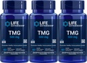 Life Extension TMG Liquid Vegetarian Capsules, 500 mg, 60 Count (Pack of 3)