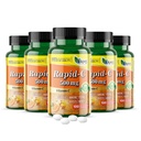 America Medic & Science Rapid-C 500mg supplément de vitamine C 500 comprimés (5 pack de 100 comprimés) Système immunitaire quotidien support, antioxydants