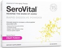 Serovital Rapid Dissolve Powder - Anti-Aging-Ergänzung für Frauen, Hautvorteile, Energie und besser Schlaf | 30 Tage Versorgung - Fruit Punch