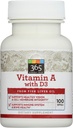 365 von Whole Foods Market, Vitamin A mit D3, 100 ct