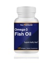 Omega-3 Fischöl 1000mg, Herzgesundheit, 120 Softgele