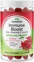 Swanson Immune Boost Gummies mit Acerola, Zink und Vitamin C & D - Alle natürlichen Ergänzungen fördern ein gesundes Immunsystem - Hilft, einen gesunden Körper zu unterstützen - (Kirche, 60 Gummi)