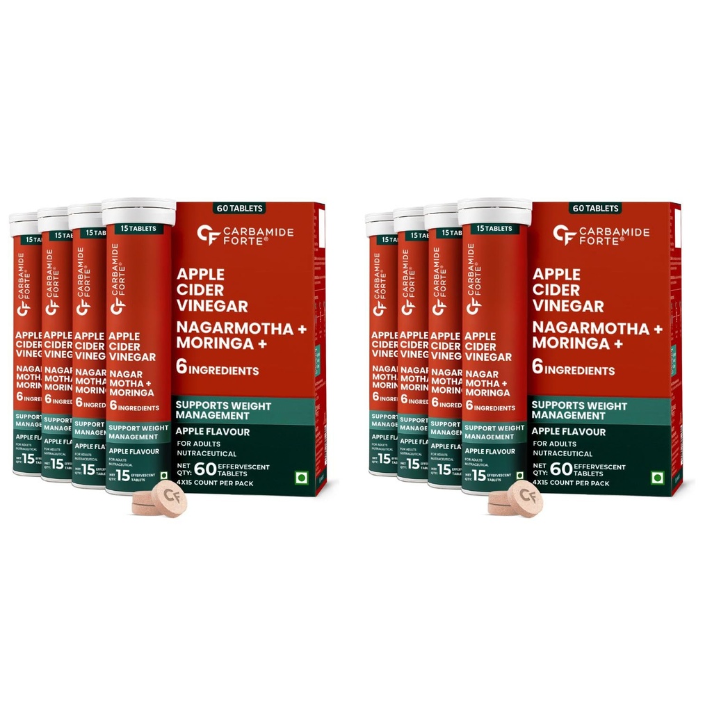 Carbamide Forte ACV Effervescent 15 Tablets - Pack of 8