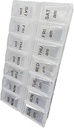 zweimal pro Tag Pille Organizer, Wochentag und Nacht Pille Container, Tag und Nacht Medikamente oder Vitamin für Morgen oder Nacht PM Separation (1)
