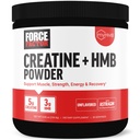 Kraftfaktor Kreatin HMB Pulver, 5g Kreatin Monohydrat + 3g myHMB für Muskelwachstum, Stärke, Energie und Erholung, mit AstraGin für verbesserte Absorption, entflammt, 30 Portionen