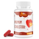 Cholesterin-Ergänzungen mit Pflanzen Sterolen, Niacin, Red Yeast Rice, Citrus Bergamot, Knoblauch, Cholesterin-Ergänzung Unterstützung Normale Cholesterin-Level, 90 Softgels