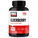 FORCE FACTOR Elderberry Kapseln, Immunität Ergänzung und Antioxidantien Ergänzung für Männer und Frauen, Tägliche Immunität Boost, Vegan, keine Gelatin, Non-GMO, 100 Gemüse Kapseln