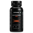 Nutrabay Pro Active Multivitamin for Men with Zinc, Magnesium, Vitamin B,C,A,E – Enhances Energy, Immunity & Better Sleep– 120 Veg Capsules | RDA for Viamins & Minerals | Purity Tested Supplement