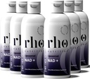 Rho Nutrition Liposomique NAD+ – Supplément liquide conçu pour soutenir l'absorption – Forme active de NAD+ Aide à soutenir la santé cellulaire normale, le vieillissement en santé, le métabolisme énergétique et la vitalité – 6 Pack