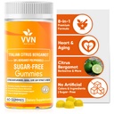 2900mg Citrus Bergamotte Mischung 25:1 Extraktgummis (Italien Sourced & Manufactured in USA) für Immunsystem Unterstützung & Gesunde Alterung mit Guggul, Pine Bark & More | Sugar-Free, 60 ct.