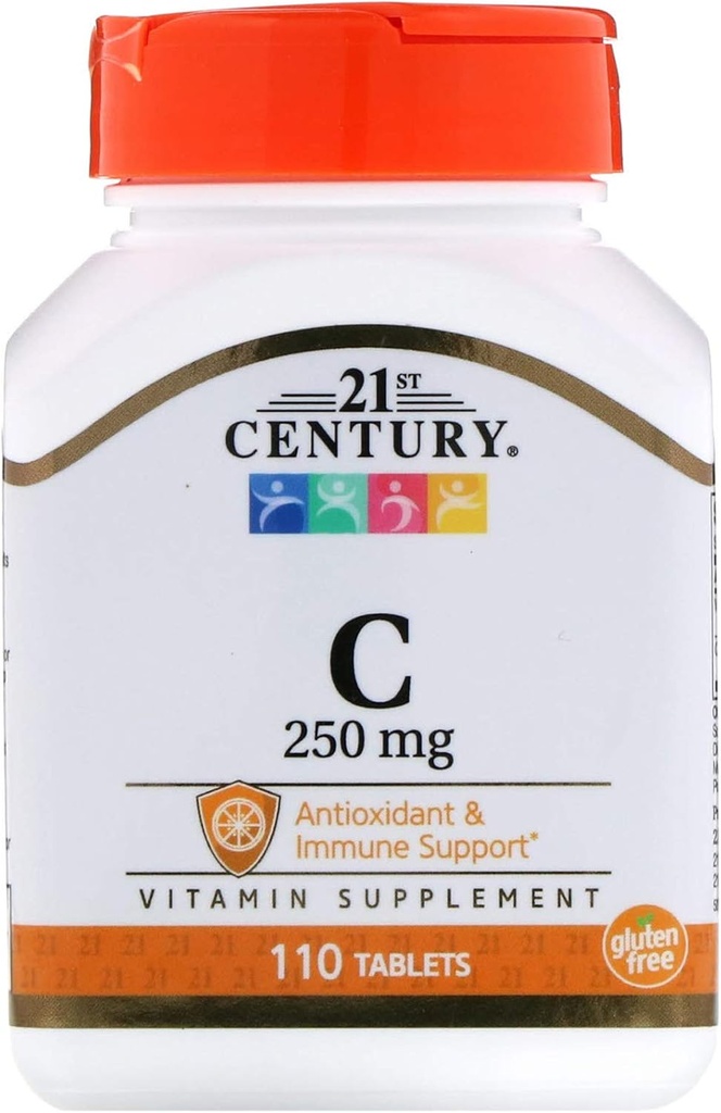 21st Century C 250 mg Tabletten, 110-Count (Pack von 2)