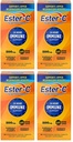 Ester-C 500 mg 24 heures Comprimés de vitamine C pour le soutien immunitaire, supplément de vitamine C, 90 Compte (paquet de 4)