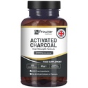 Activated Charcoal Capsules - 200 High Strength Vegan Capsules- 2000mg pro Servieren I Made in UK von Prowise Healthcare