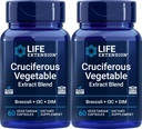 Life Extension Triple Action Cruciferous Vegetable Extract, 60 Vegetarische Kapseln (Pack von 2)