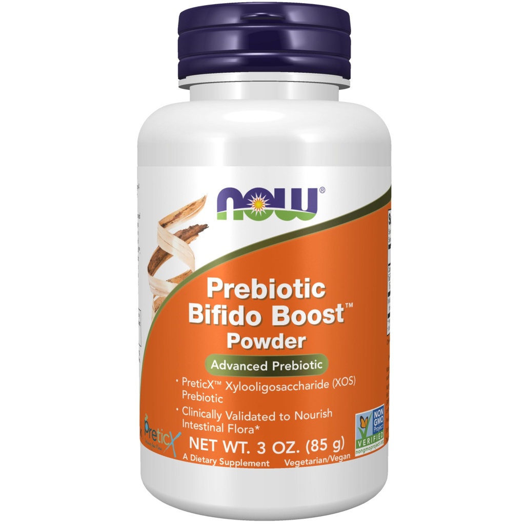 JETZT Nahrungsergänzungsmittel, Prebiotic Bifido Boost mit PreticXTM Xylooligosaccharid (XOS) Prebiotic, Powder, 3-Ounce