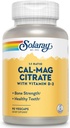 SOLARAY Cal-Mag Citrat mit 2 1:1 | 90 VegCaps