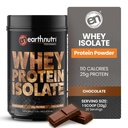 Whey Isolate Protein Powder – Post Workout Recovery Powder für Muskel-Recovery & Growth – 25g Protein – leicht digestible – Non-GMO & Gluten-Free – Schokoladengeschmack – 20 Portionen (1,41 lbs)