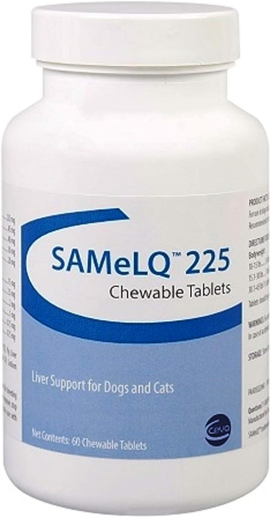 S-Adenosyl-225 [SAMe] Pour chiens et chats, 60 comprimés