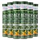 ACV Moringa 5 in 1 formula Effervescent Tablets | 15 Tablets, Pack Of 6 | With L-Carnitine Pomegranate & Cinnamon | Supports Fat Burn | Weight Loss Drink for Women, Men