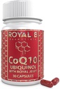 Ultra-Premium Co-Enzyme Q10 mit Royal Jelly, Ubiquinol CoQ10 Kapseln für Herzgesundheit und Immunabwehr, All-Natural CoQ10 Ergänzung von Bienen, 3.000 mg, 30 Veggie Kapseln