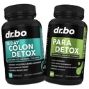 Colon Cleanser Detox & Intestinal Supplement - 15 Tage Colon Cleanse Pillen mit Probiotic, Wormwood, Black Walnut, Psyllium, Aloe Complex - Bowel Movement Supplements for Stomach Bloating Gut Support