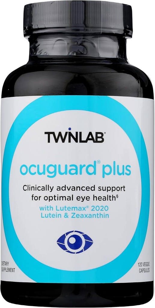 Twinlab Ocuguard Plus - Eye Supplement with Zinc, Vitamin A, C & D - 120 Veggie Capsules