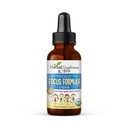 Fokus- und Aufmerksamkeitsergänzungsmittel 1oz - Fokus-Ergänzungen mit Ashwagandha für Kinder & Natural Moringa-Extrakt für einen Serene und Genius-Geist - Non-GMO-Fokus-Vitamine für Kinder - Made in USA