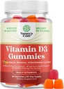Natures Craft Vitamin D3 Gummi für tägliches Wellness - Delicious D Erwachsene mit 2000IU pro Servieren Knochen Muskel & Immununterstützung Non-GMO Gelatin Gluten kostenlos (30 Tage Versorgung)