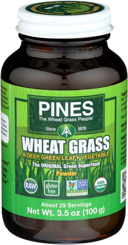 Pine en poudre de blé international, 3,5 once