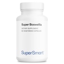 Supersmart Super Boswellia Extrakt 100mg pro Tag (gemalt & hohe Festigkeit) - ApresFlex Boswellia Serrata Supplement - 20% AKBA | Non-GMO & Gluten Free - 60 Vegetarische Kapseln