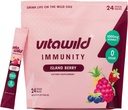 Immunität + Hydration Elektrolyt-Getränk | Elderberry & Zink Immununterstützung Hydration Packets | Vitamin C 1000mg | Immununterstützungsergänzung | Notfall Elderberry Vitamin C und Zink