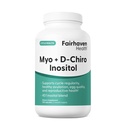 Fairhaven Health Myo-Inositol und D-Chiro Inositol Ergänzung für Frauen | 40:1 Ratio | Female Fertility Supplement für Frauen und Hormon Balance* | Vegan | 240 Myo & D-Chiro Inositol Kapseln
