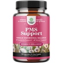 PMS Unterstützung Ergänzung für Frauen – Hormon Balance für Frauen & Menstrual Ease mit DIM, Chasteberry, Black Cohosh & Ashwagandha - für Period Cramps Ease, Menopause Bloating, Mood Swing – 30 Ct