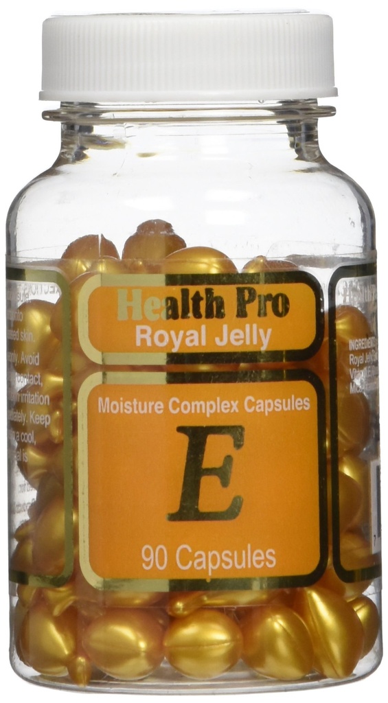 Huile de peau Vitamine E Jelly Royal, 90 Softgels