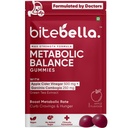 Metabolic Balance Gummies | Apple Cider Vinegar 500mg + Garcinia Cambogia 250mg | Boost Metabolism & Curb Cravings | Apple Flavour | 30 Gummies (Pack of 1)