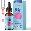 JoySpring LingoLeap – Formule pour enfants liquides avec la clinoptilolite zéolite, le B12 méthylé et la vitamine D3.