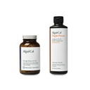 AlgaeCal Bundle - Pflanzenbasierte Kalziumergänzung mit Vitamin D3 für Knochen Gesundheit & Stärke & Dreifache Leistung Omega-3 Fischöl natürliche flüssige Emulsion mit EPA & DHA, Curcumin, Astaxanthin