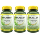MigreLief Original Formel Dreifach Therapie mit Puracol, 60 Count (Pack mit 3)