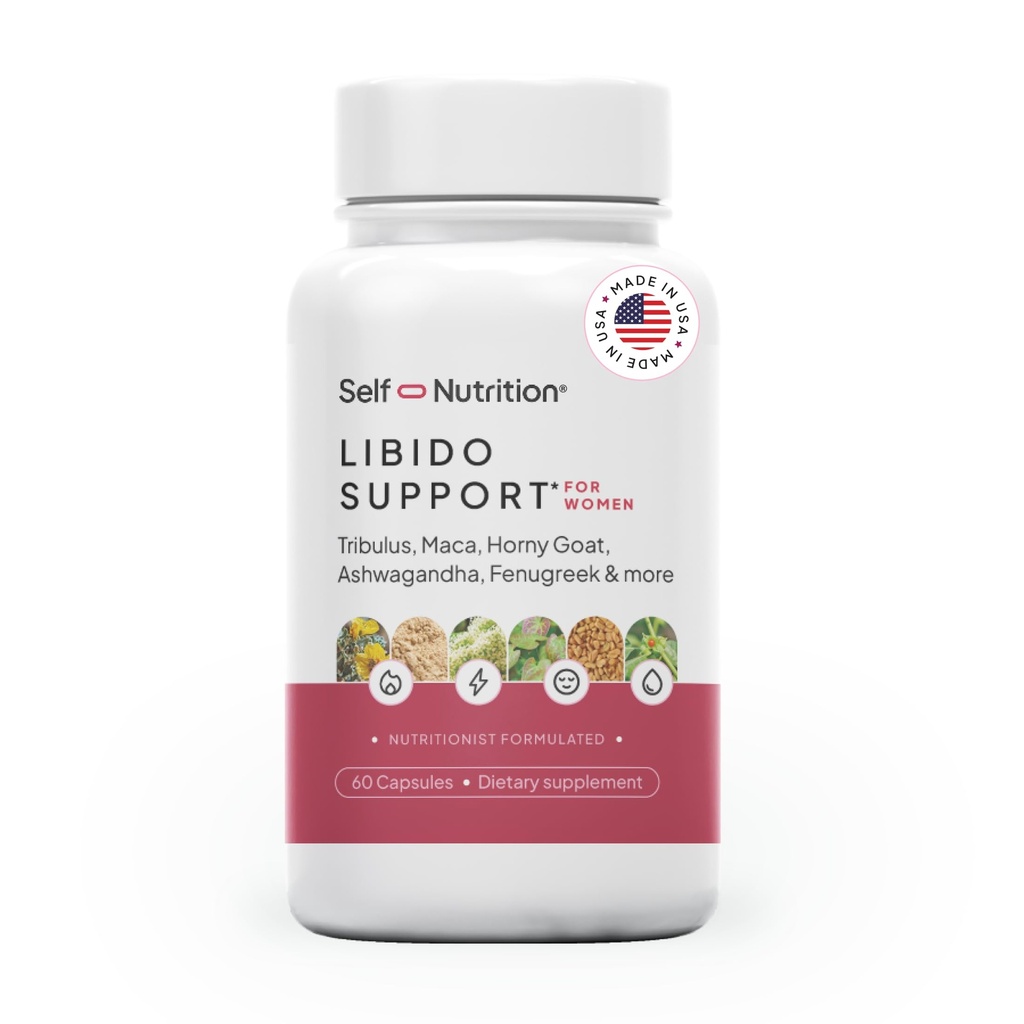 Libido Unterstützung für Frauen, Sensitivität & Desire, Libido Booster für Frauen mit Horny Goat Weed, Maca, Tribulus, ashwagandha & More - Vegan, USA, Keto, Third-Party Testing - 60 Kapseln.