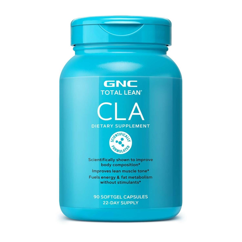 GNC Total Lean CLA.com améliore la composition corporelle et le tonus musculaire, les carburants Métabolisme gras et l'énergie sans stimulants.