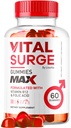 Vitalchirurgie - Vitalchirurgie für Herrengummis, Vital Vita Surge Max Maximale Stärke 1050 MG, VitalSurge Supplement Unterstützung Gummy Advanced Formula, Premium Vitamin Gomitas (60 Gummi)